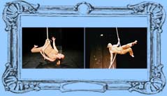 The Bacchic aerial theatre perfomance costume photos