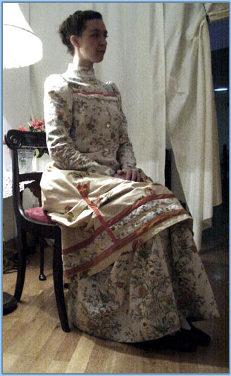The Victorian Parlour Games theatrical event costume photo 2