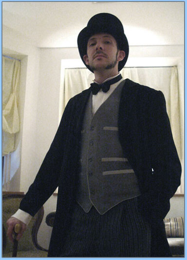The Victorian Parlour Games theatrical event costume photo 3